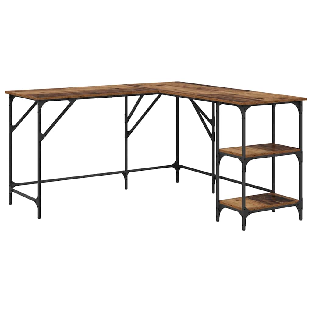 Bord Gammelt træ 139 x 139 x 75 cm Konstrueret træ