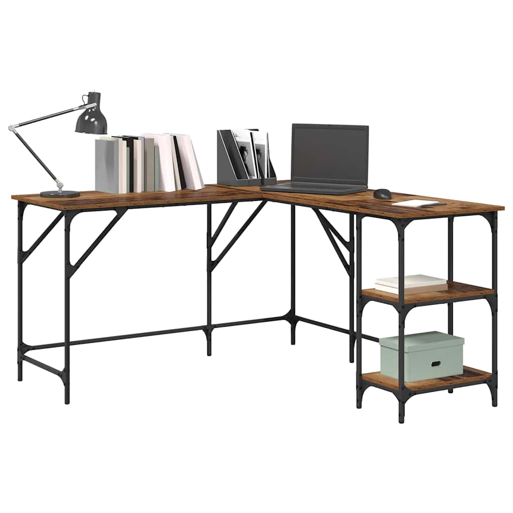Bord Gammelt træ 139 x 139 x 75 cm Konstrueret træ