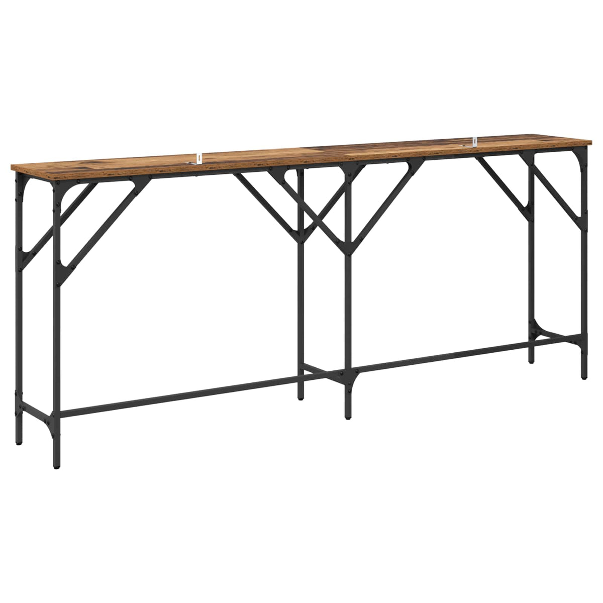 Konsolbord Gammelt træ 180 x 30 x 75 cm Konstrueret træ