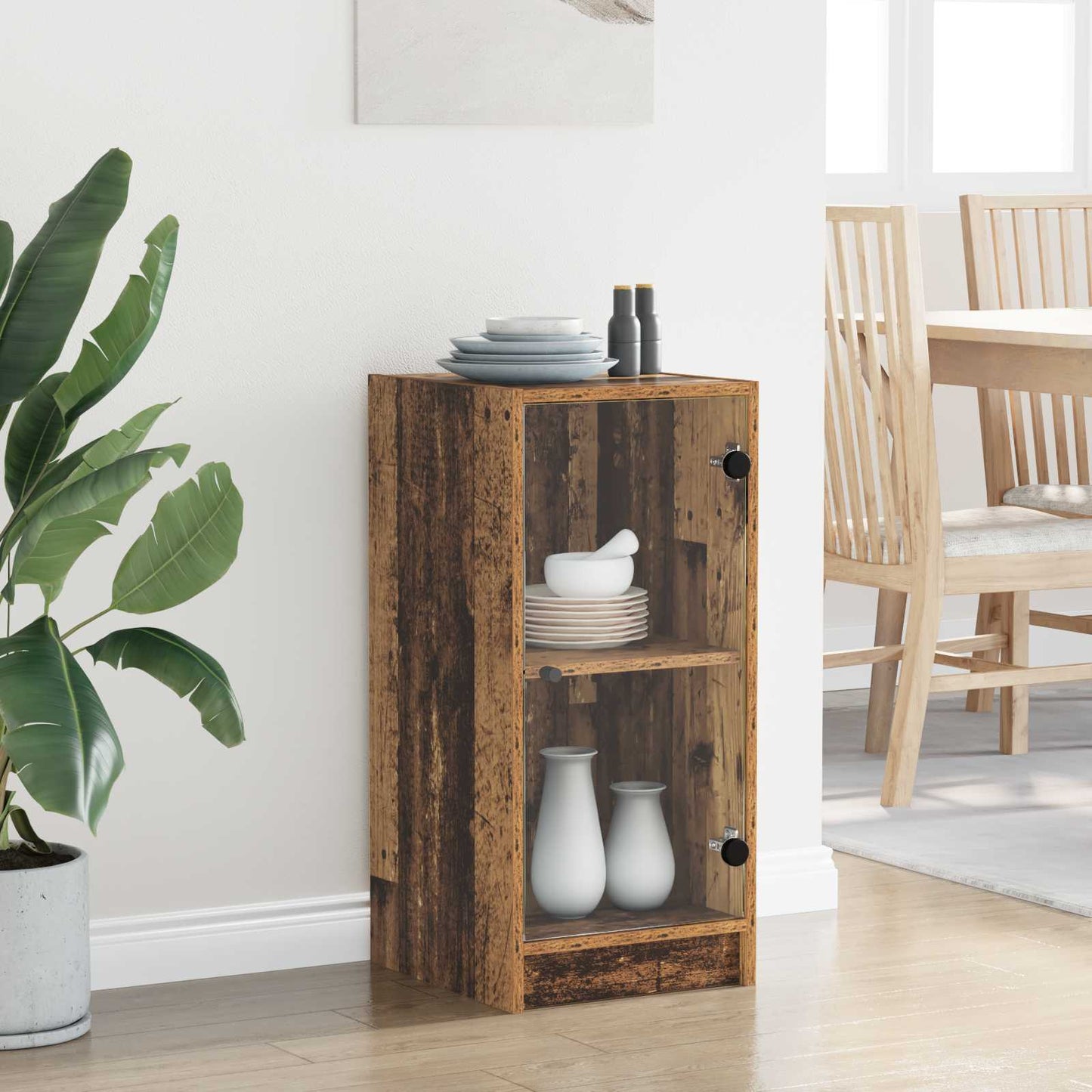 Sideboard Gammelt træ 35 x 37 x 76 cm Konstrueret træ