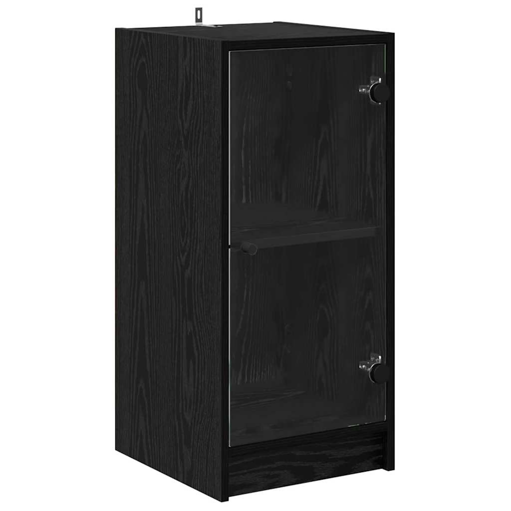 Sideboard Sort eg 35 x 37 x 76 cm Konstrueret træ