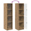Highboard Artisan Egetræ 35 x 37 x 142 cm Konstrueret træ