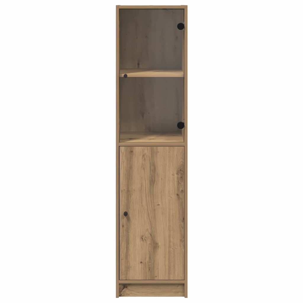 Highboard Artisan Egetræ 35 x 37 x 142 cm Konstrueret træ