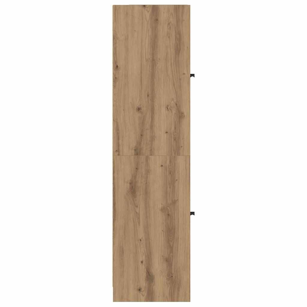 Highboard Artisan Egetræ 35 x 37 x 142 cm Konstrueret træ
