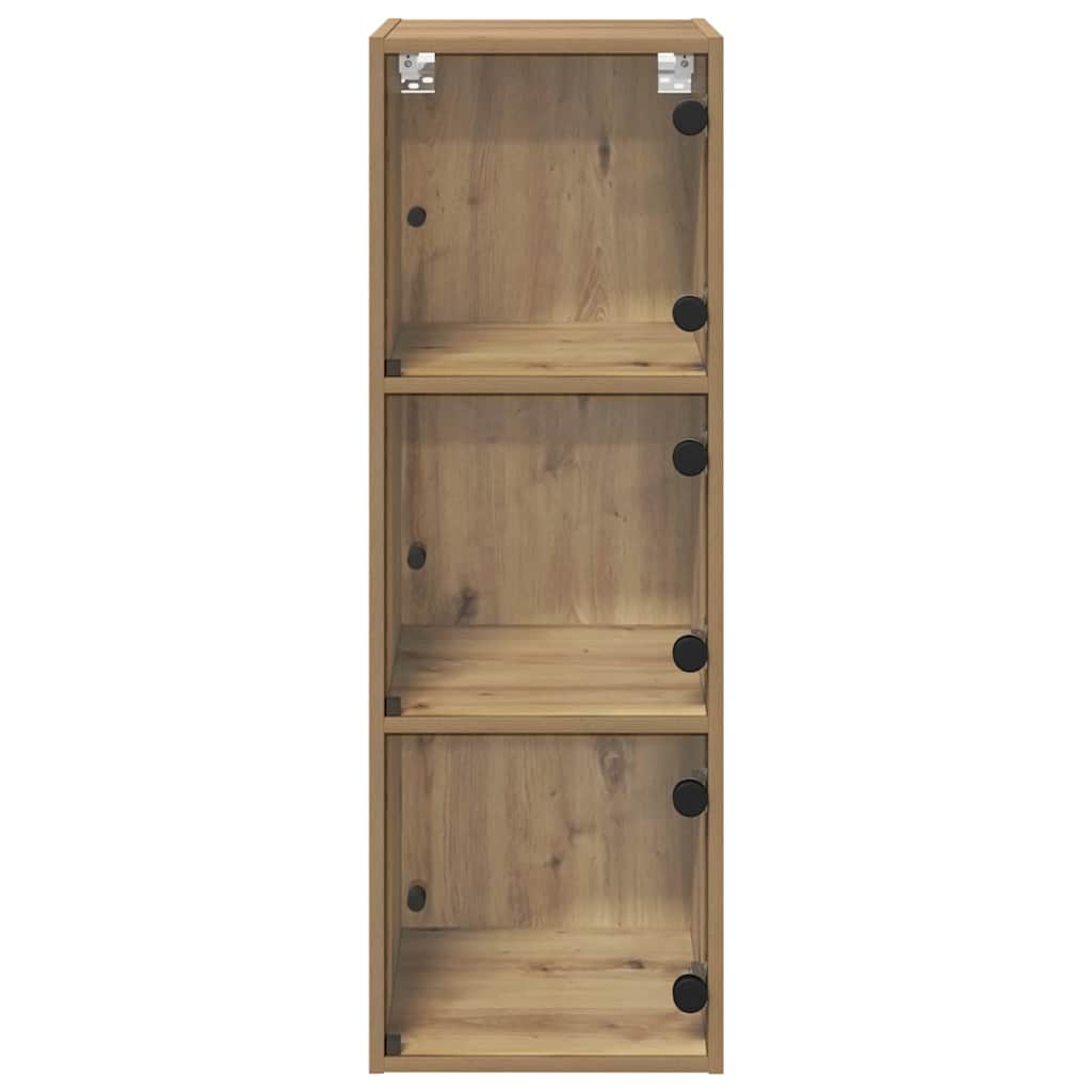 Vægskab 35 x 37 x 102 cm Konstrueret træ Artisan Egetræ