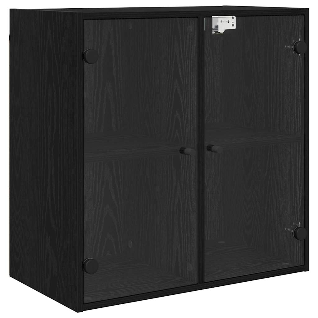 Vægskab 68 x 37 x 68,5 cm Konstrueret træ Sort eg