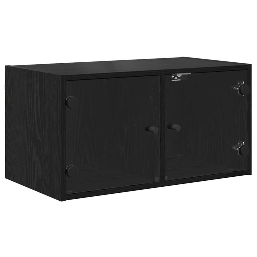 Vægskab 68 x 37 x 35 cm Konstrueret træ Sort eg