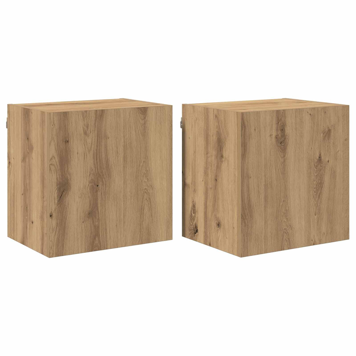 TV Væghylder 2 stk. Artisan Egetræ Konstrueret træ