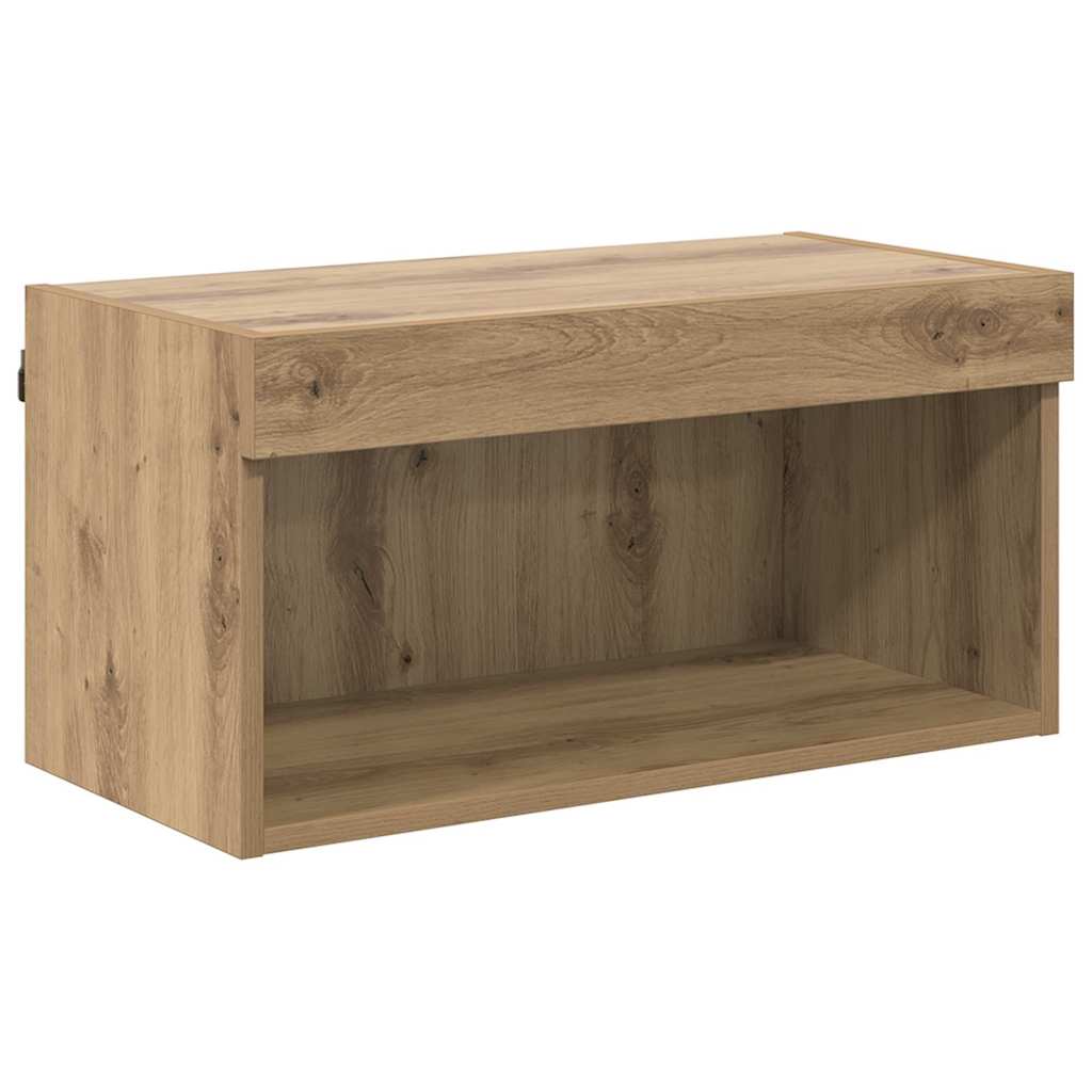 TV-møbelsæt 60 x 30 x 30 cm Artisan Egetræ Konstrueret træ