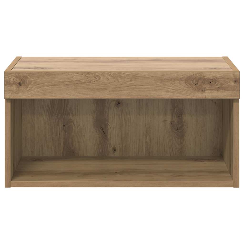 TV-møbelsæt 60 x 30 x 30 cm Artisan Egetræ Konstrueret træ