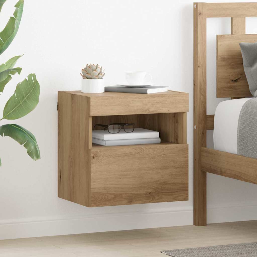 TV vægskab 40 x 30 x 40 cm Artisan Egetræ Konstrueret træ