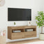 TV vægskab 100 x 30 x 40 cm Artisan Egetræ Konstrueret træ