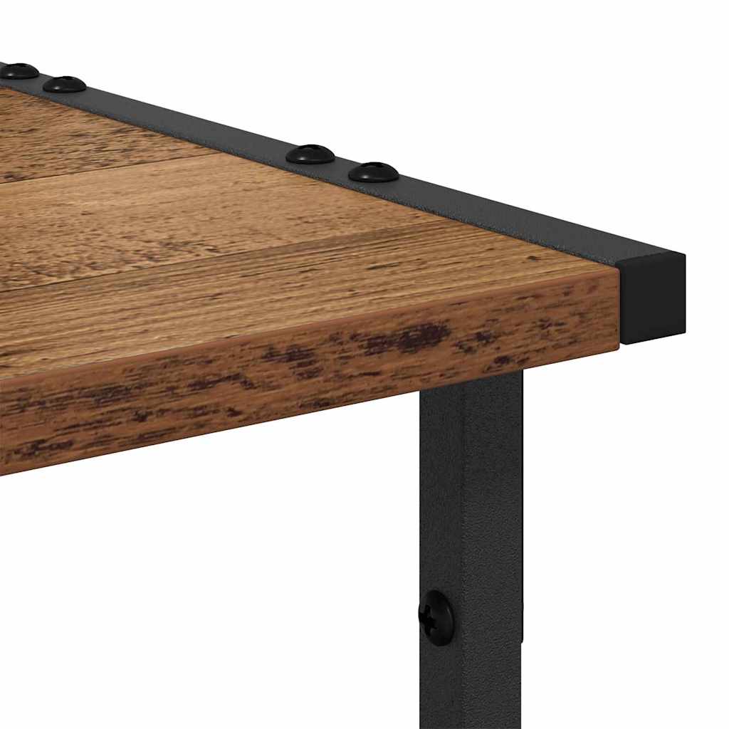 Printerstand Gammelt træ 41 x 28 x 33,5 cm Konstrueret træ