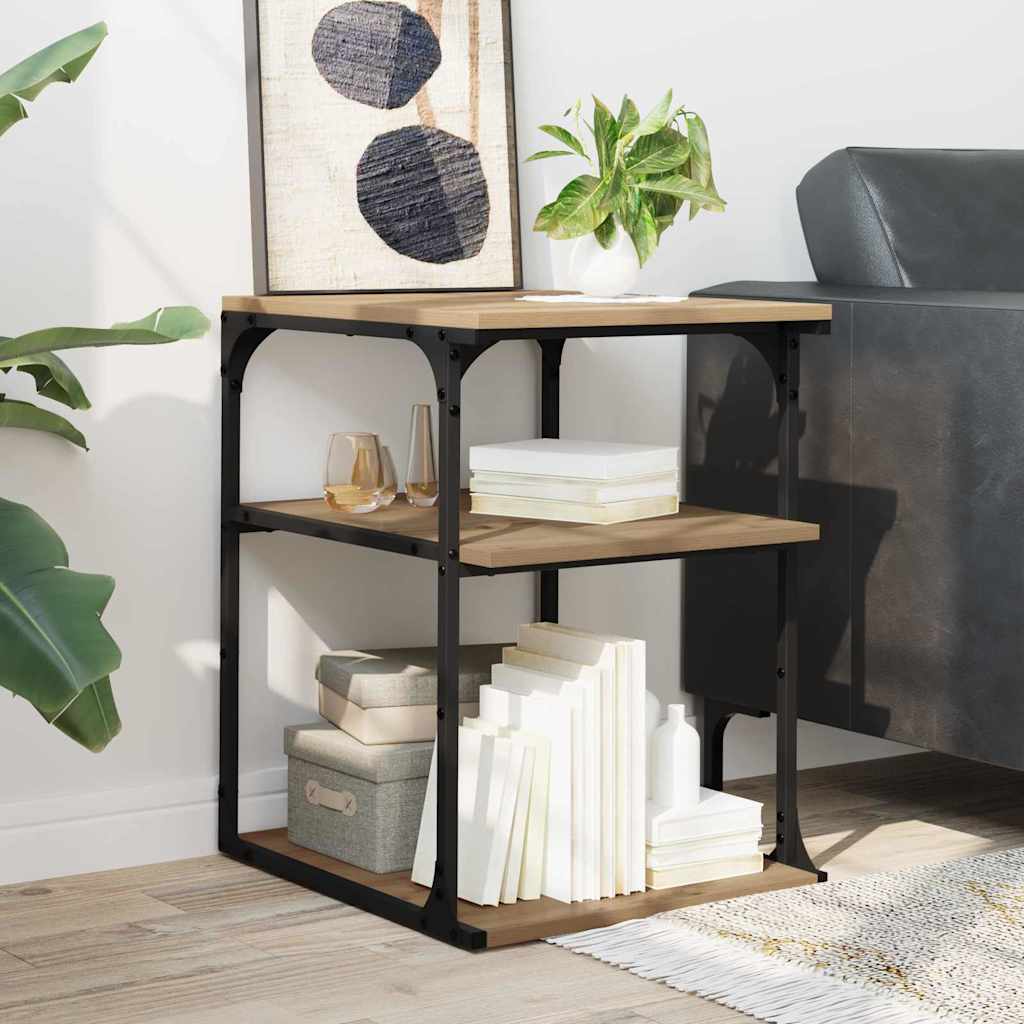 Printerstand Artisan Egetræ 43 x 48 x 64 cm Konstrueret træ