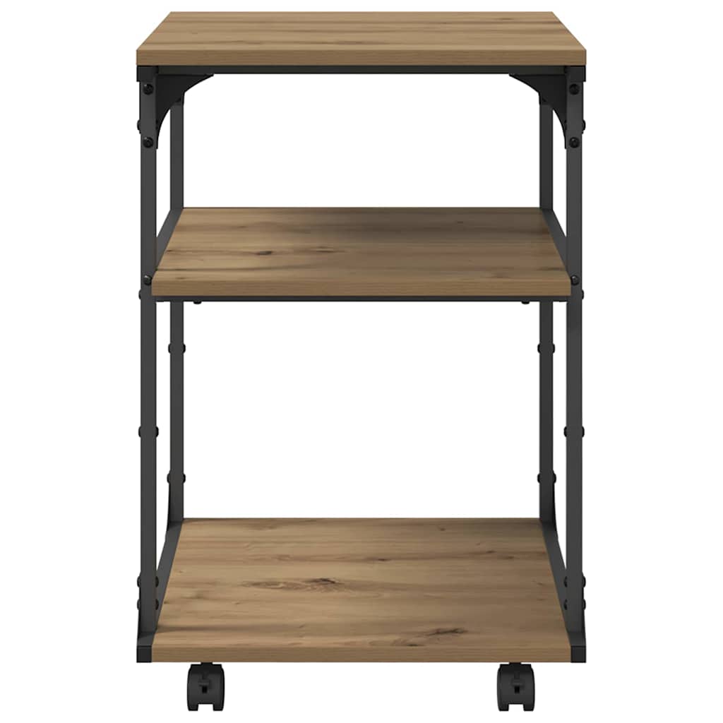 Printerstand Artisan Egetræ 43 x 48 x 64 cm Konstrueret træ