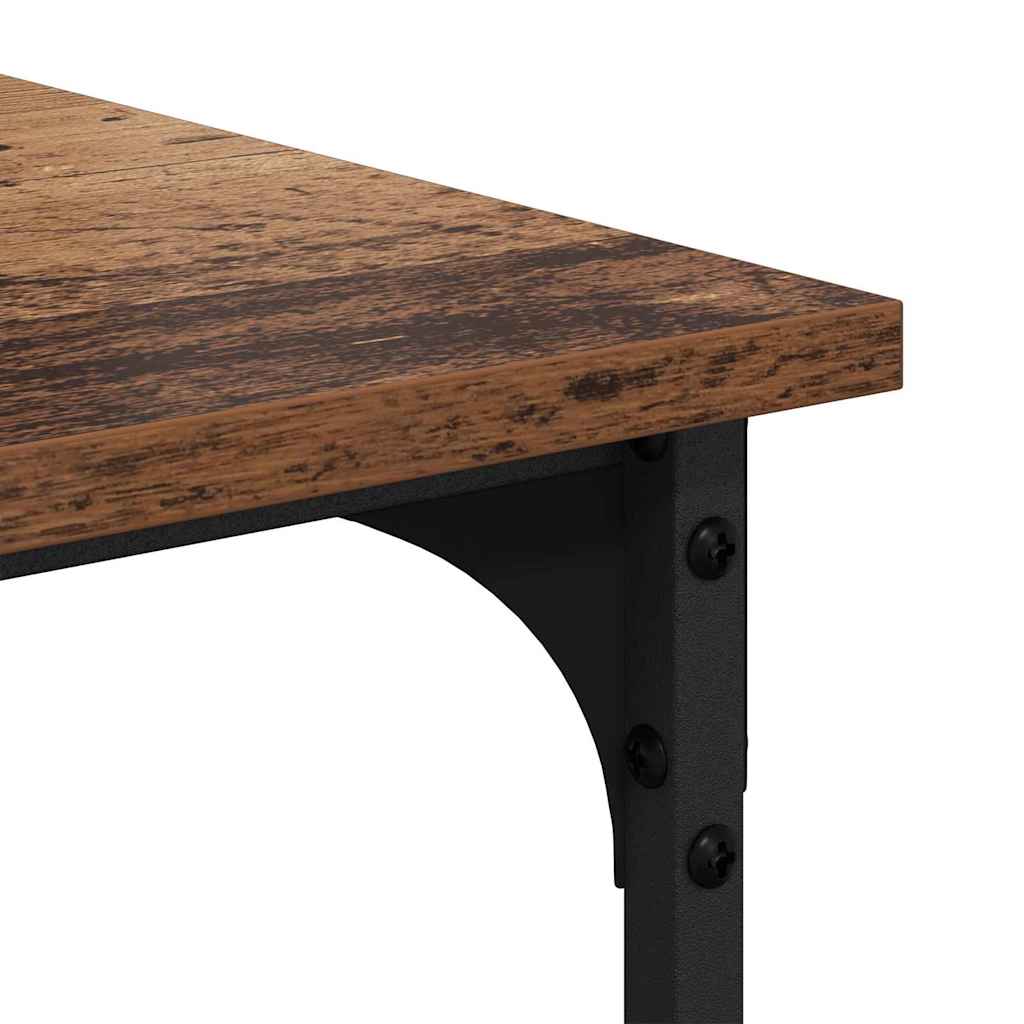 Printerstand Gammelt træ 50 x 40 x 38 cm Konstrueret træ