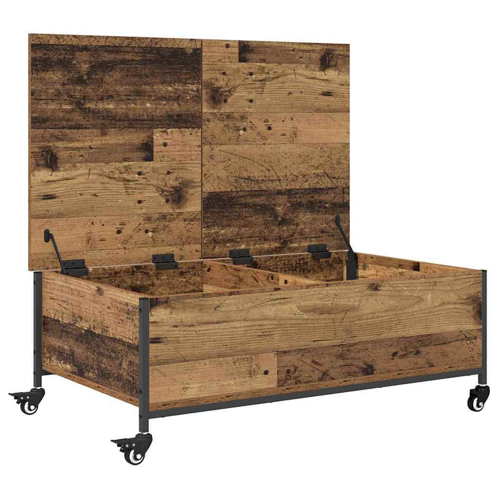 Sofabord Gammelt træ 91 x 55 x 32 cm Konstrueret træ