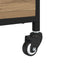 Sofabord Artisan Egetræ 91 x 55 x 32 cm Konstrueret træ