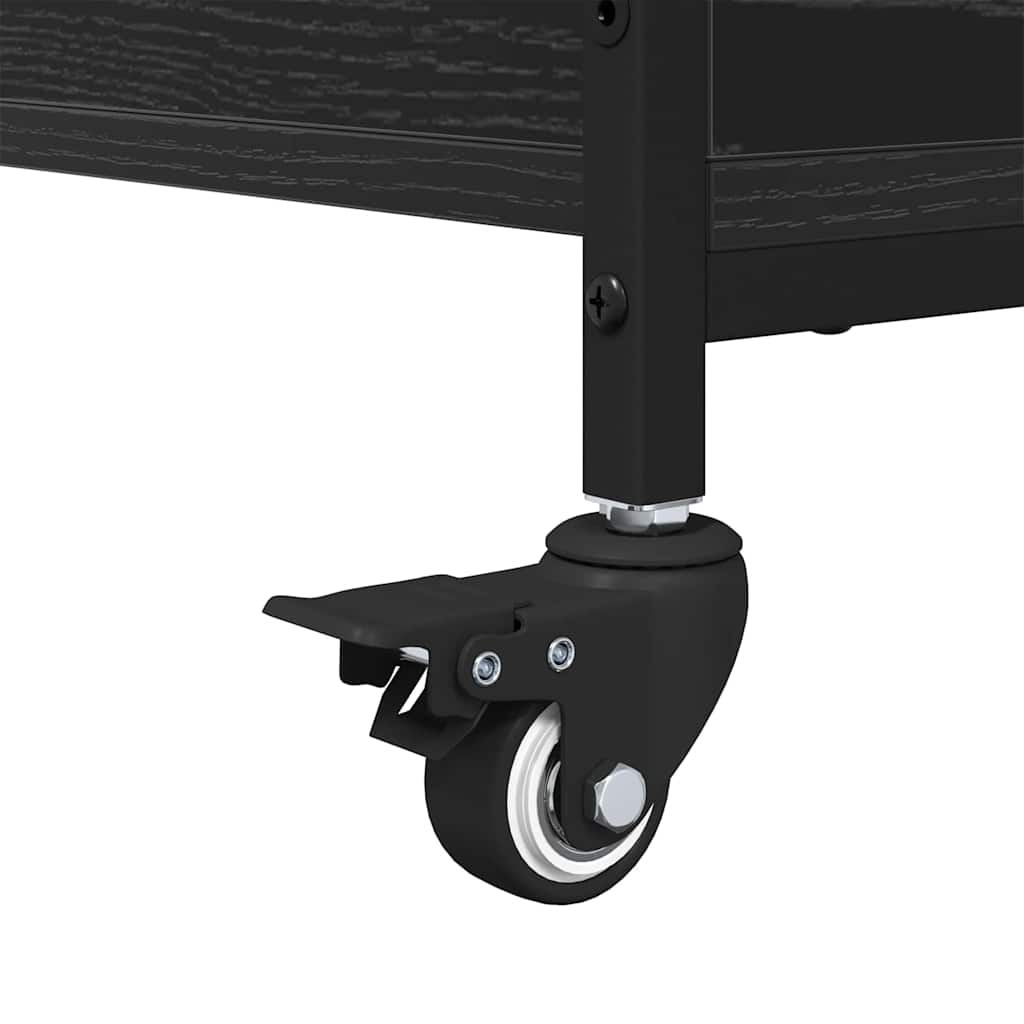 Sofabord Sort eg 91 x 55 x 32 cm Konstrueret træ