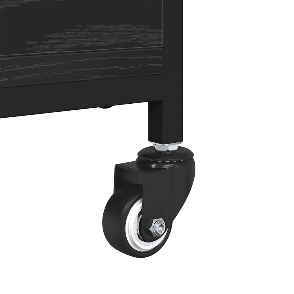 Sofabord Sort eg 91 x 55 x 32 cm Konstrueret træ