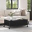 Sofabord Sort eg 91 x 55 x 32 cm Konstrueret træ