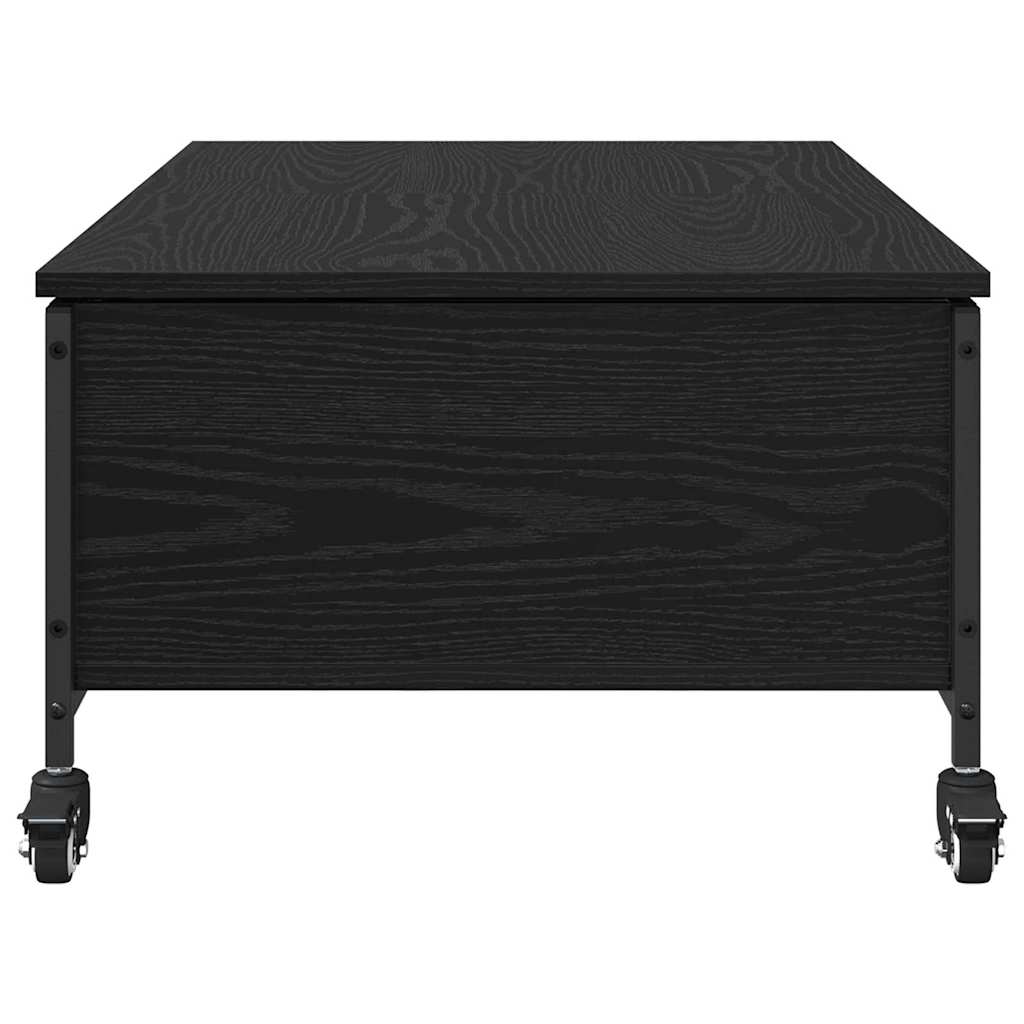 Sofabord Sort eg 91 x 55 x 32 cm Konstrueret træ