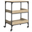 Køkkenvogn Sonoma eg 60 x 41 x 80,5 cm Konstrueret træ