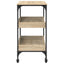 Køkkenvogn Sonoma eg 60 x 41 x 80,5 cm Konstrueret træ