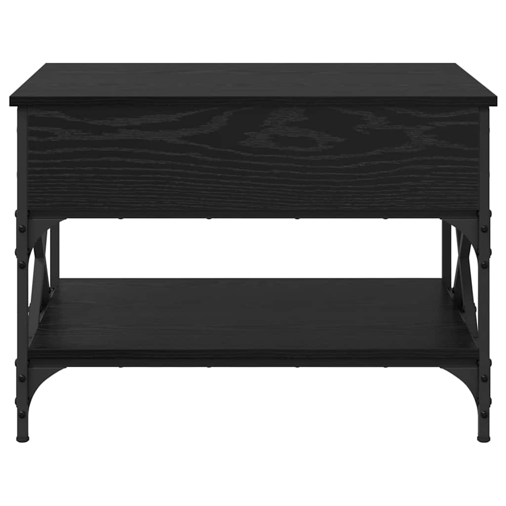 Sofabord Sort eg 70x50x50cm Konstrueret træ