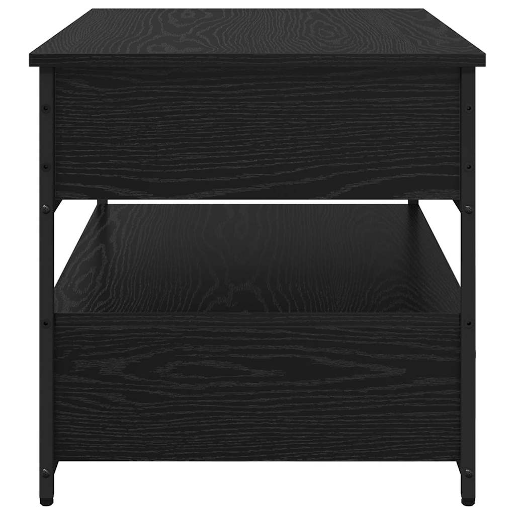 Sofabord Sort eg 70 x 50 x 54,5 cm Konstrueret træ