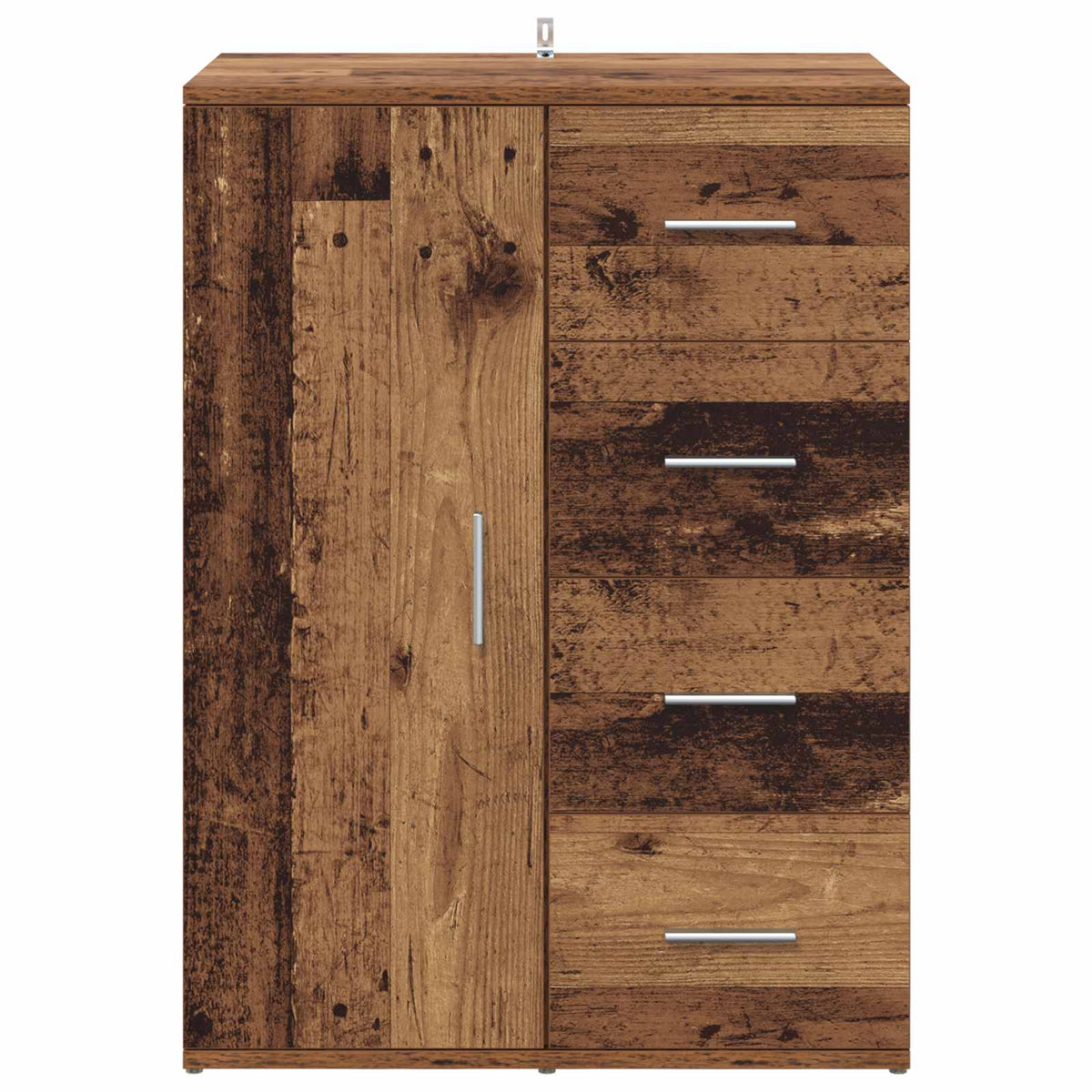 Sideboard Gammelt træ 59 x 39 x 80 cm Konstrueret træ