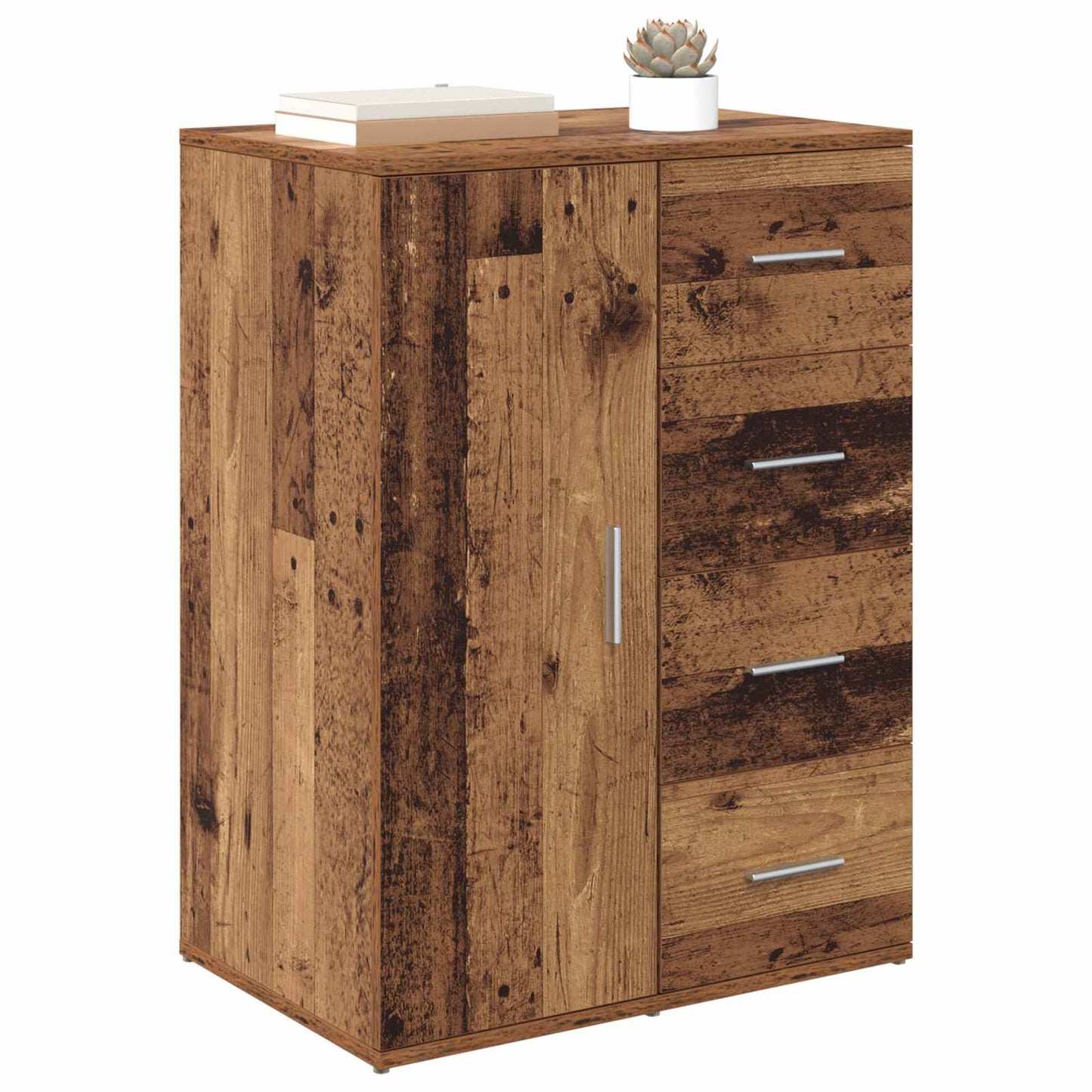 Sideboard Gammelt træ 59 x 39 x 80 cm Konstrueret træ