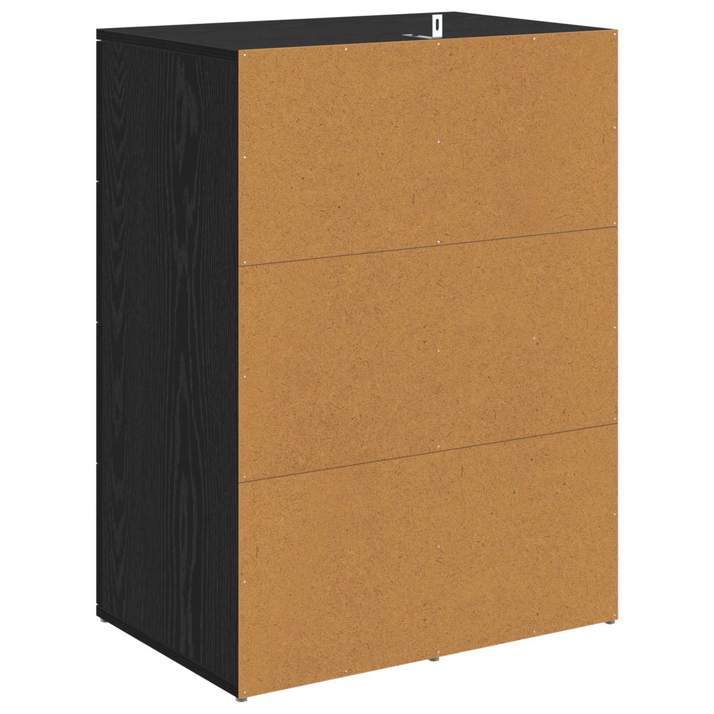 Sideboard Sort eg 59 x 39 x 80 cm Konstrueret træ