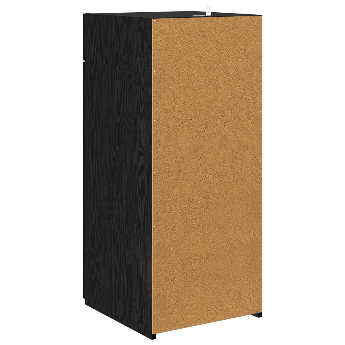 Opbevaringsskab Sort Eg 40 x 42,5 x 93 cm Konstrueret træ