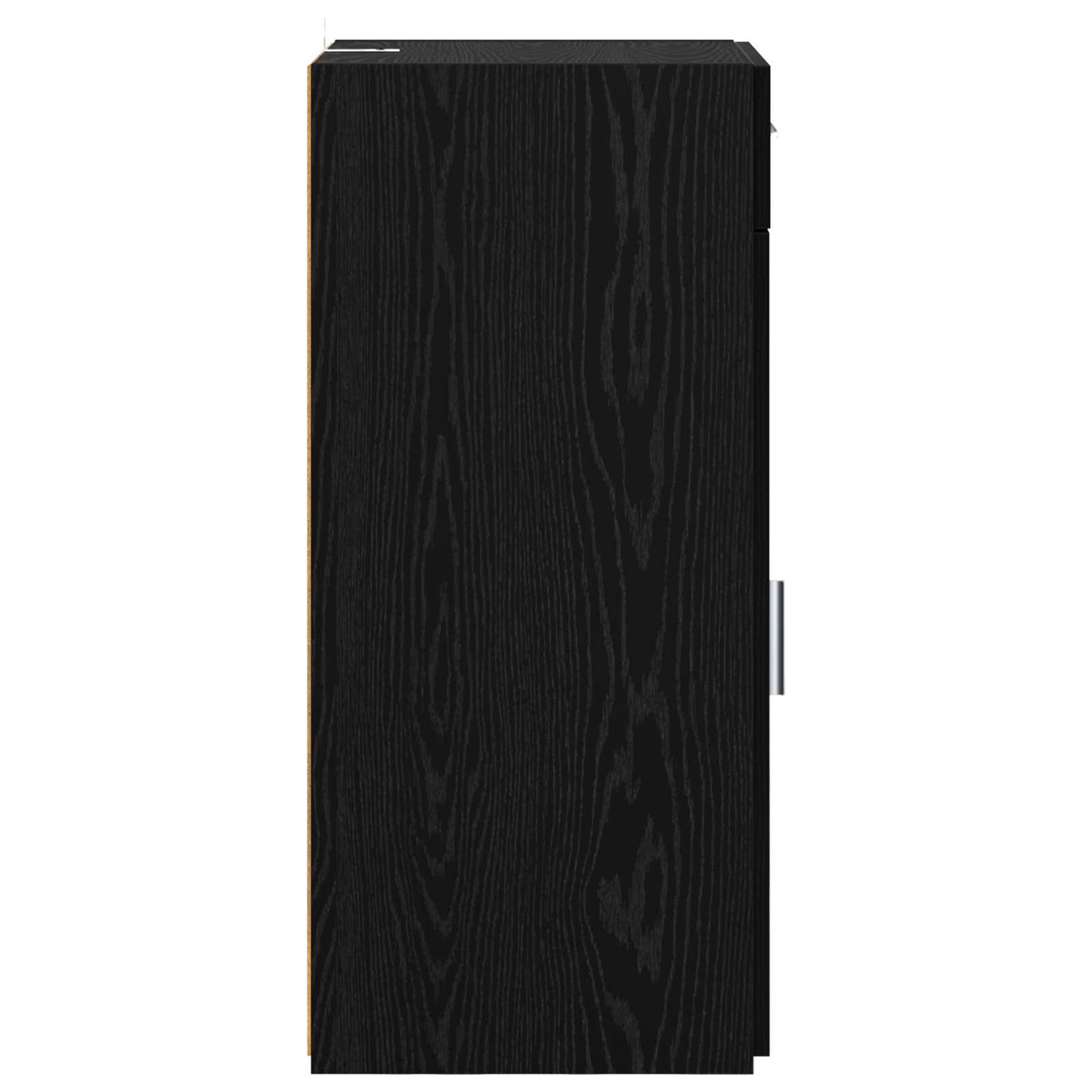 Opbevaringsskab Sort Eg 40 x 42,5 x 93 cm Konstrueret træ