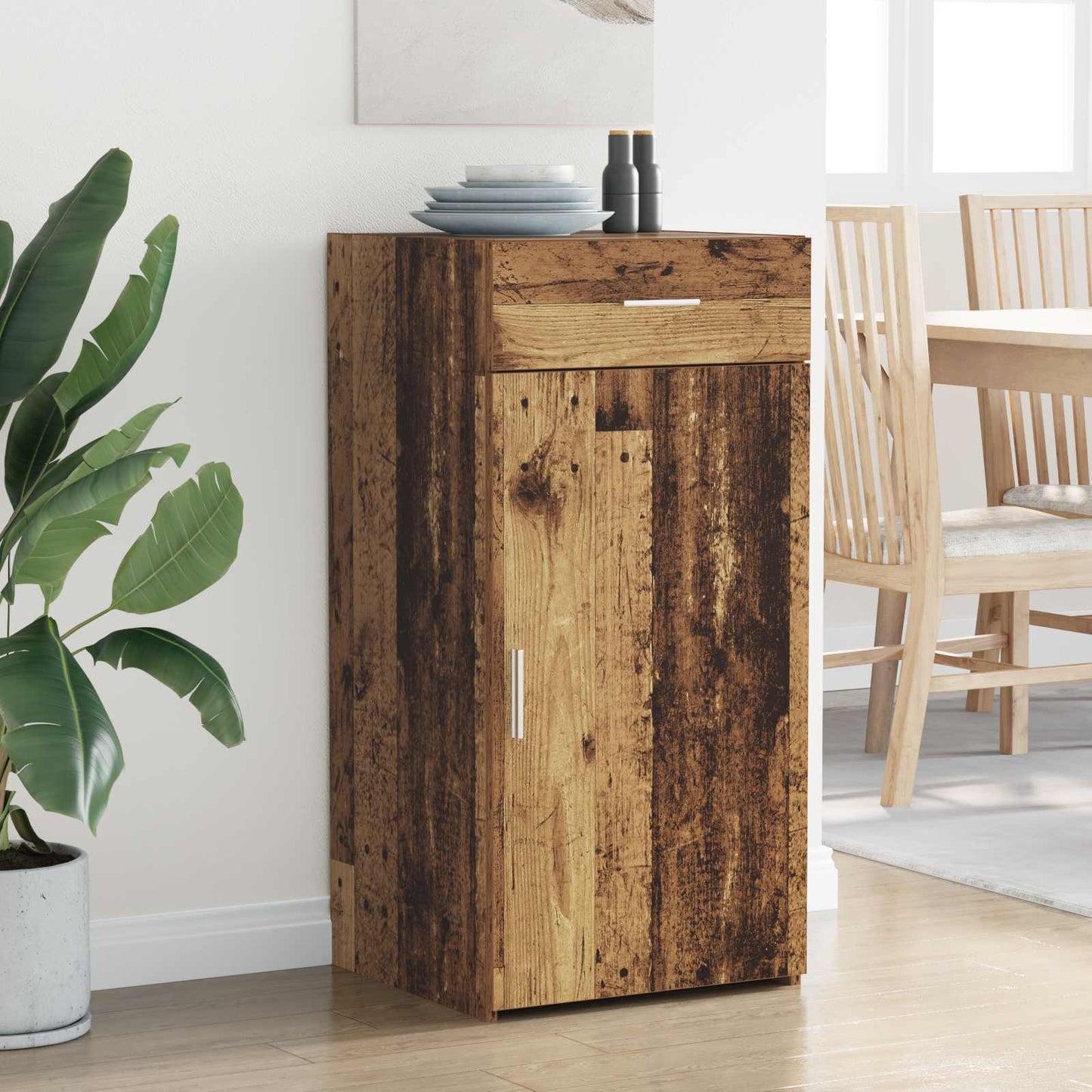Sideboard Gammelt træ 45 x 42,5 x 93 cm Konstrueret træ