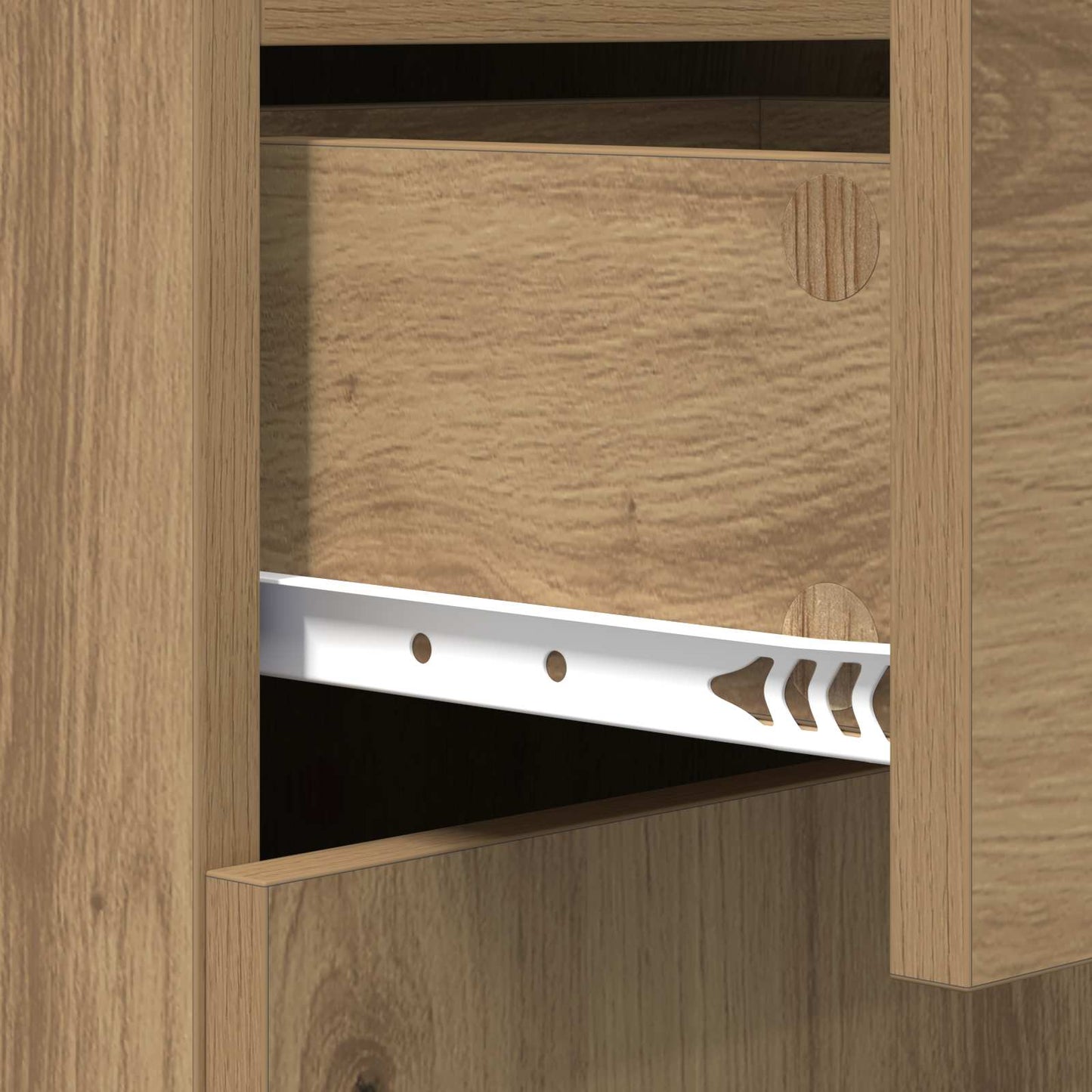 Sideboard artisan eg 45 x 42,5 x 93 cm Konstrueret træ