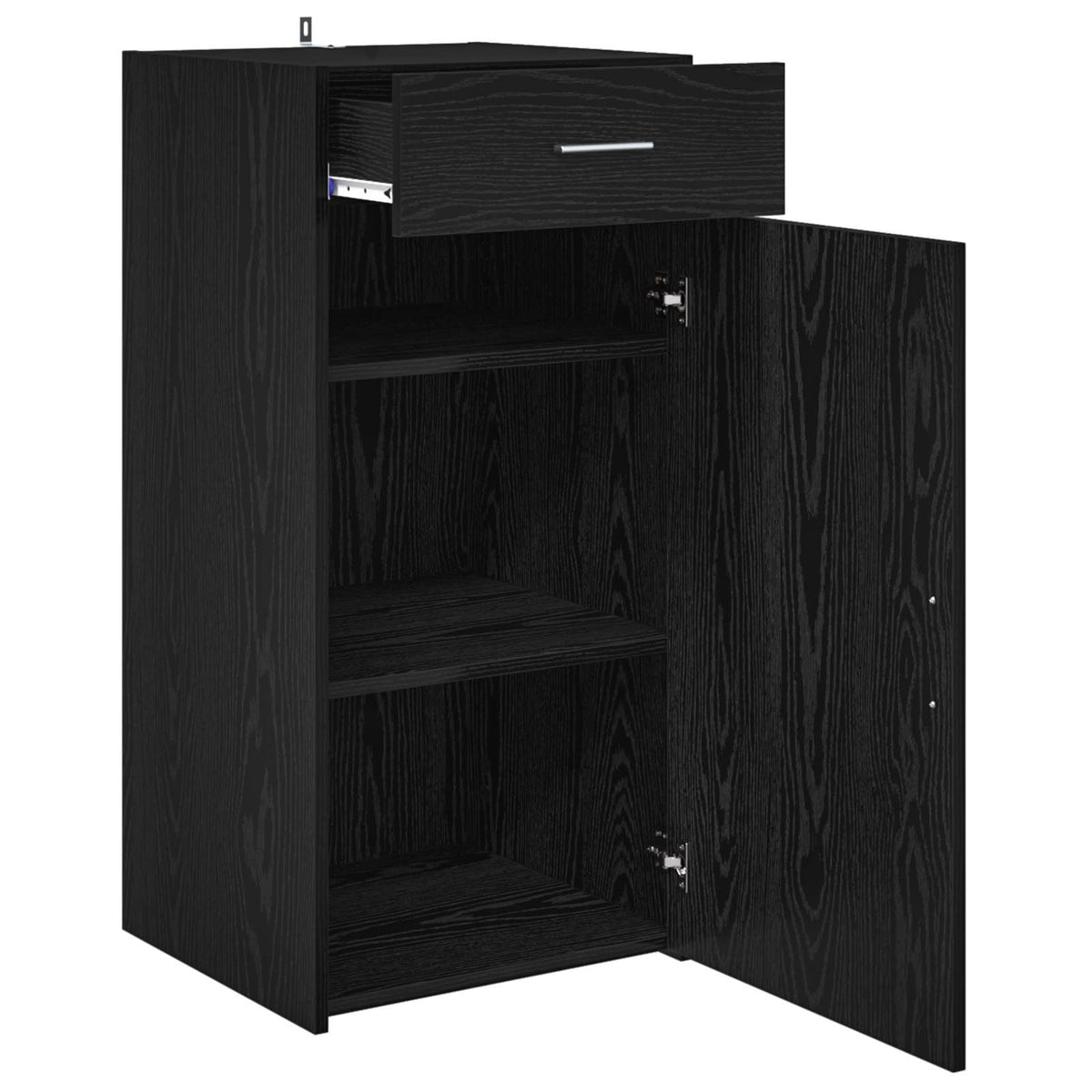 Sideboard Sort eg 45 x 42,5 x 93 cm Konstrueret træ
