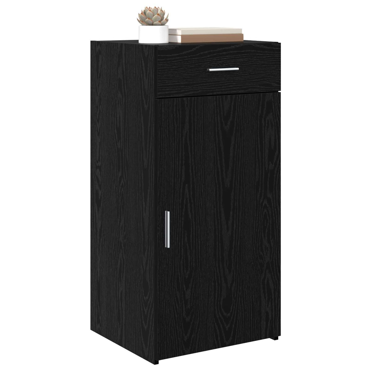 Sideboard Sort eg 45 x 42,5 x 93 cm Konstrueret træ