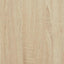 Spejlskab Vægmonteret Sonoma eg 80 x 17 x 55 cm Konstrueret træ