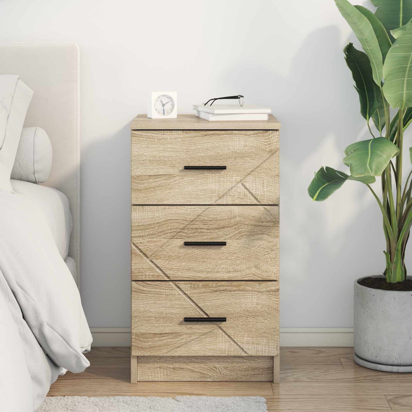 Natskab Sonoma-eg 38 x 38 x 66 cm Konstrueret træ