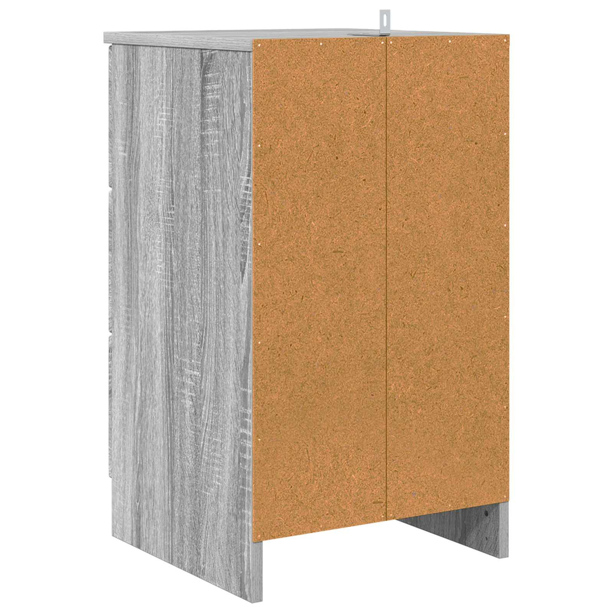 Natskab Grå sonoma-eg 38 x 38 x 66 cm Konstrueret træ