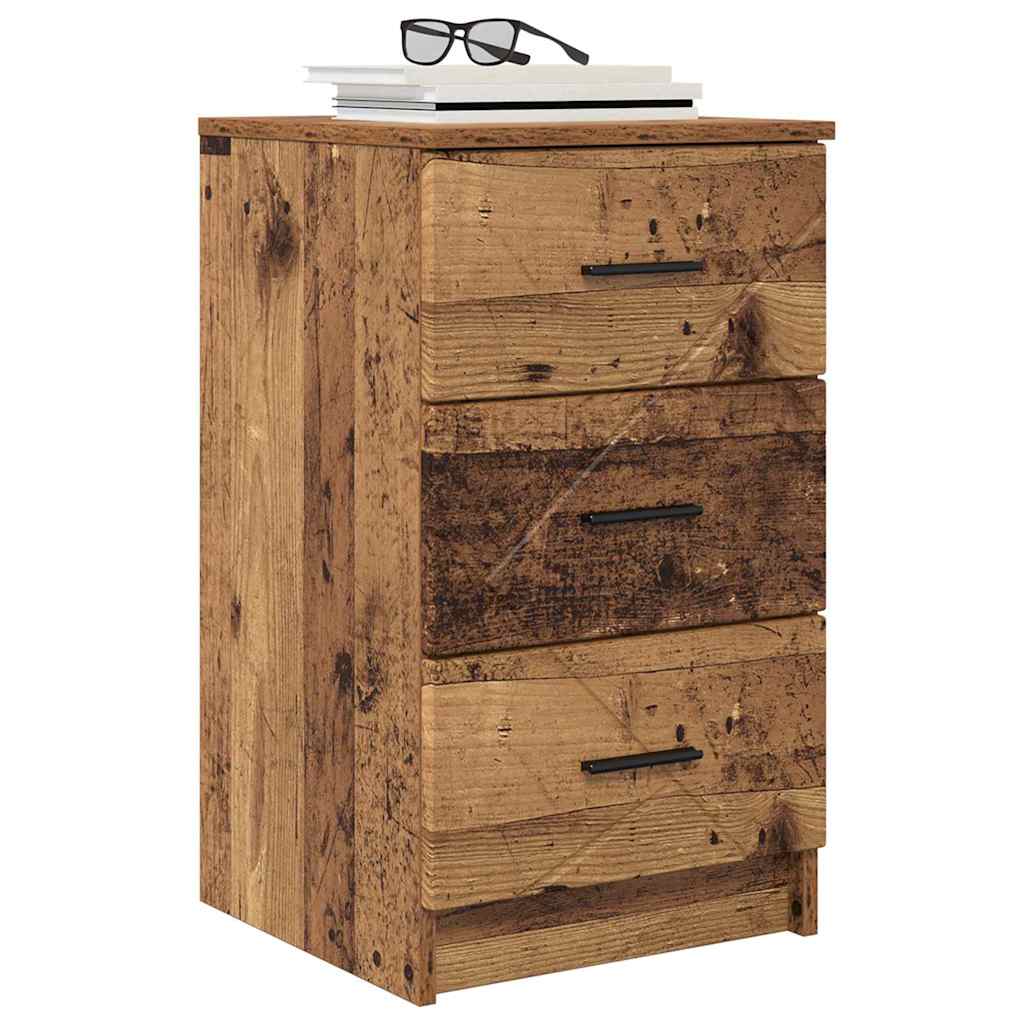 Natskab Gammelt træ 38 x 38 x 66 cm Konstrueret træ