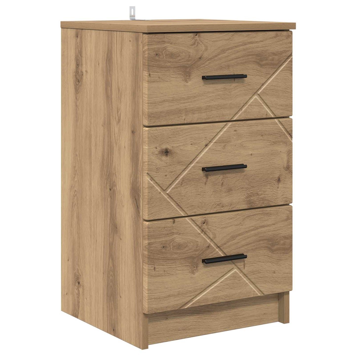 Natskab artisan eg 38 x 38 x 66 cm Konstrueret træ