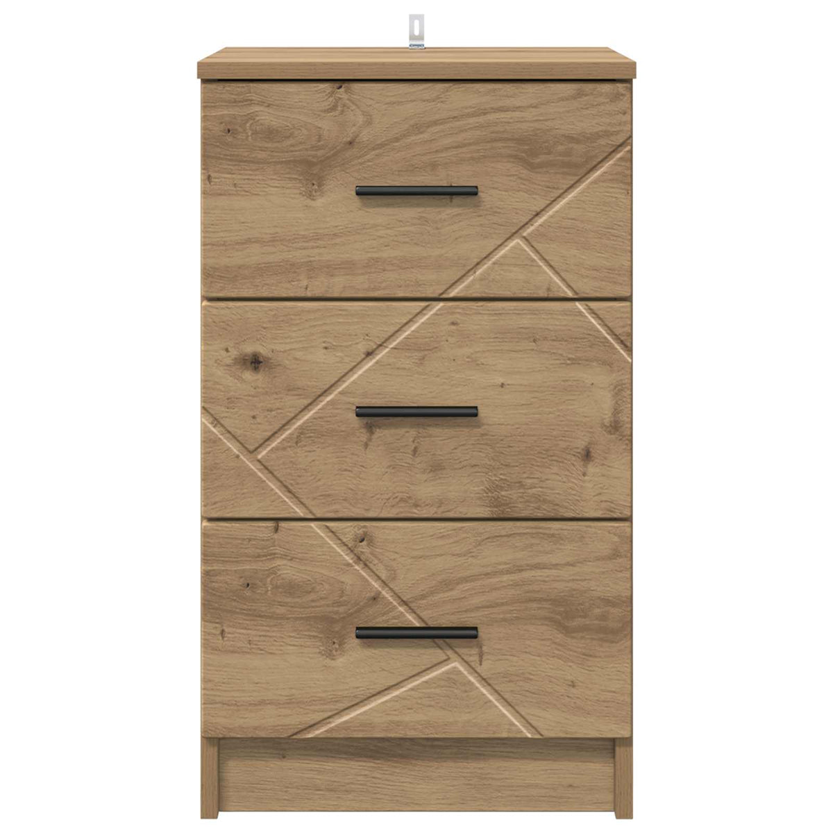 Natskab artisan eg 38 x 38 x 66 cm Konstrueret træ