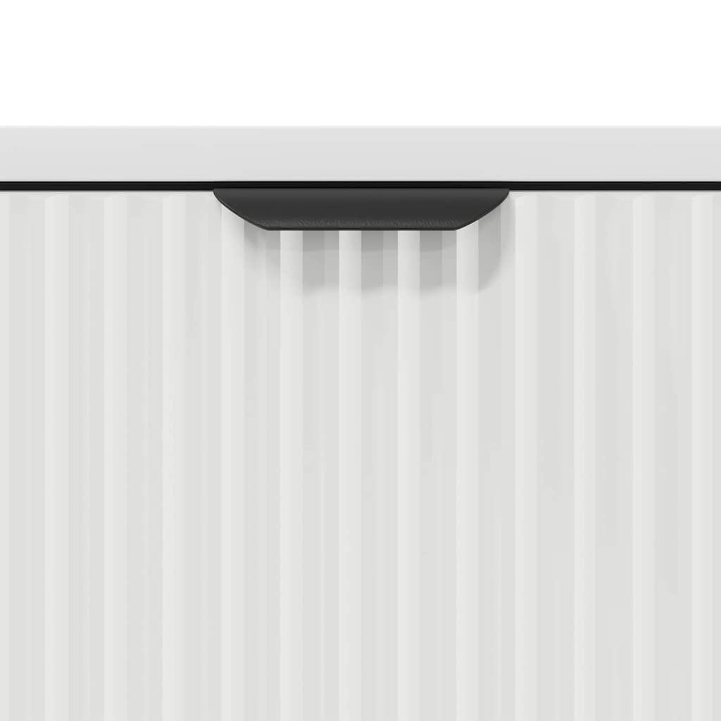 Sideboard Hvid 69,5 x 33 x 82 cm Konstrueret træ