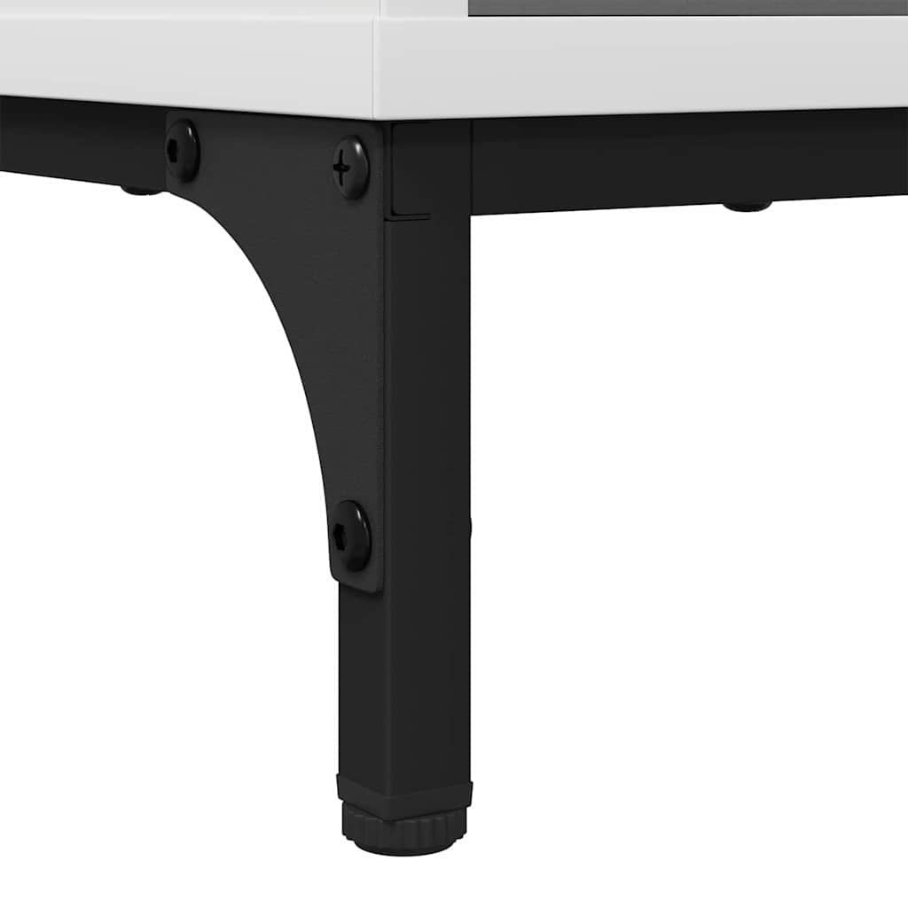 Sideboard Hvid 69,5 x 33 x 82 cm Konstrueret træ