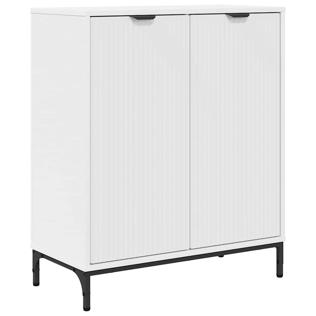 Sideboard Hvid 69,5 x 33 x 82 cm Konstrueret træ