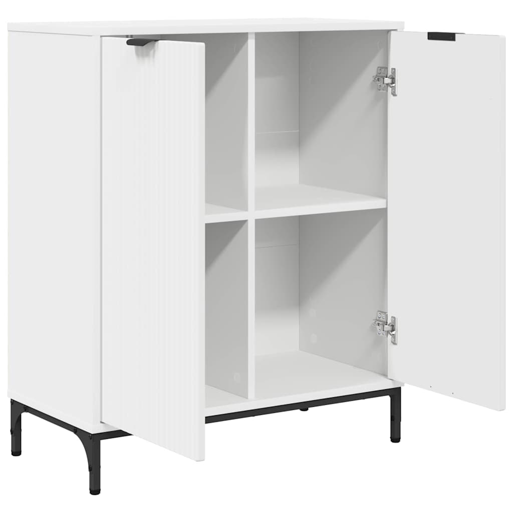 Sideboard Hvid 69,5 x 33 x 82 cm Konstrueret træ