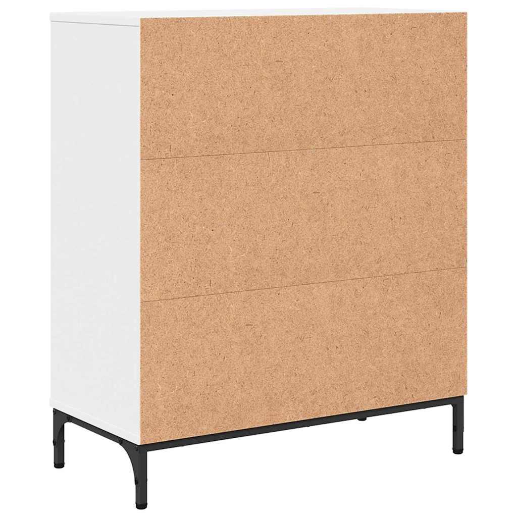 Sideboard Hvid 69,5 x 33 x 82 cm Konstrueret træ